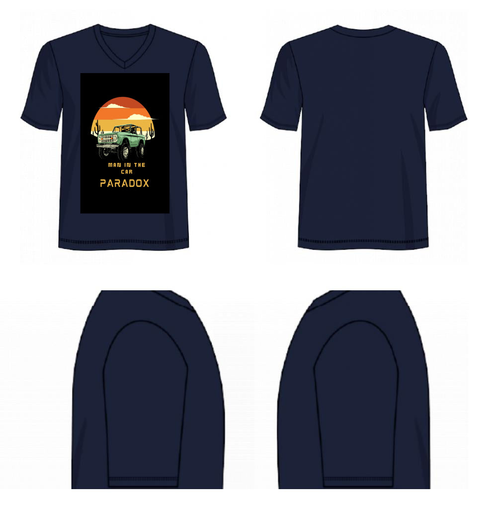 Premium V-neck T-SHIRT PARADOX