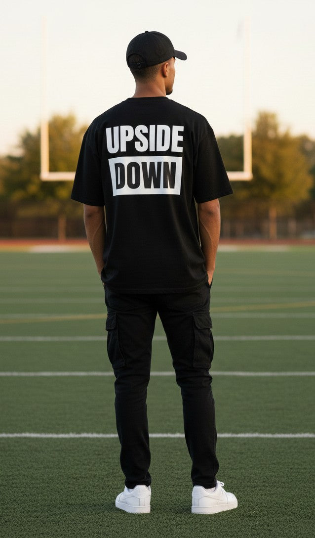 Oversized upside down