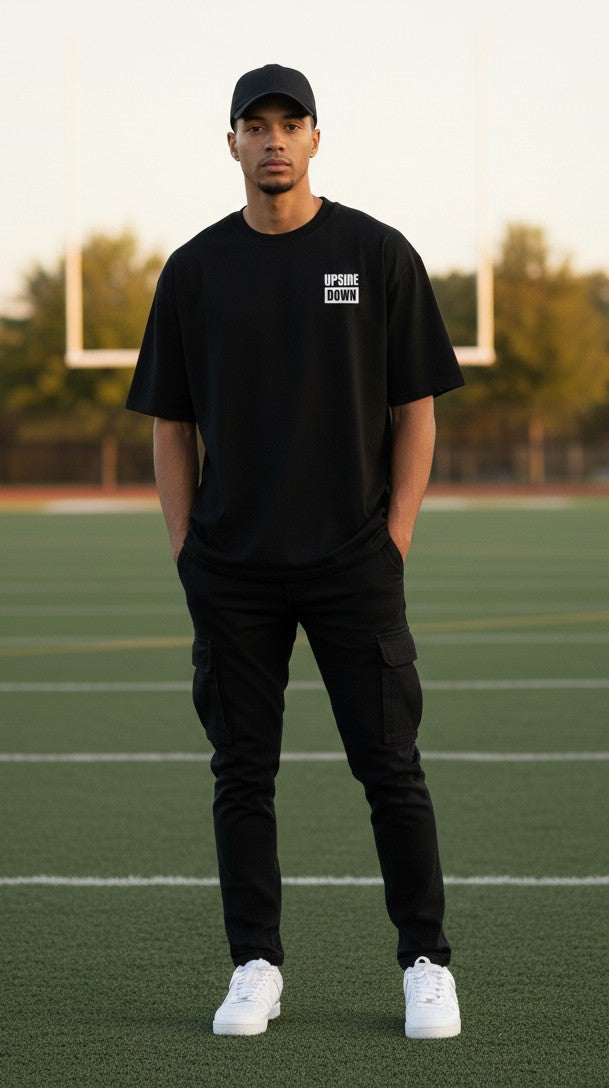 Oversized upside down