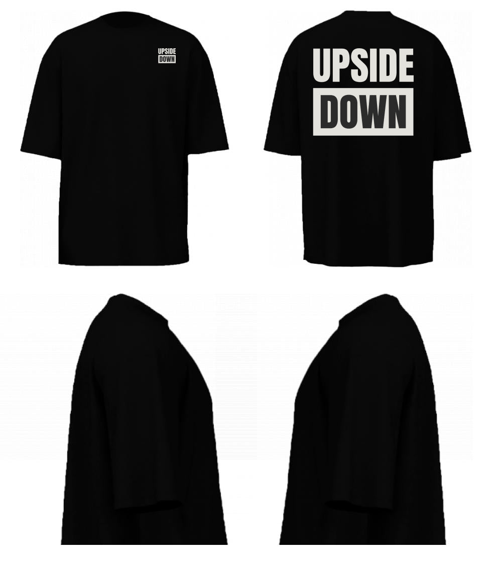 Oversized upside down