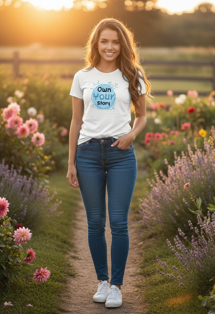 Women tees Own Your Story