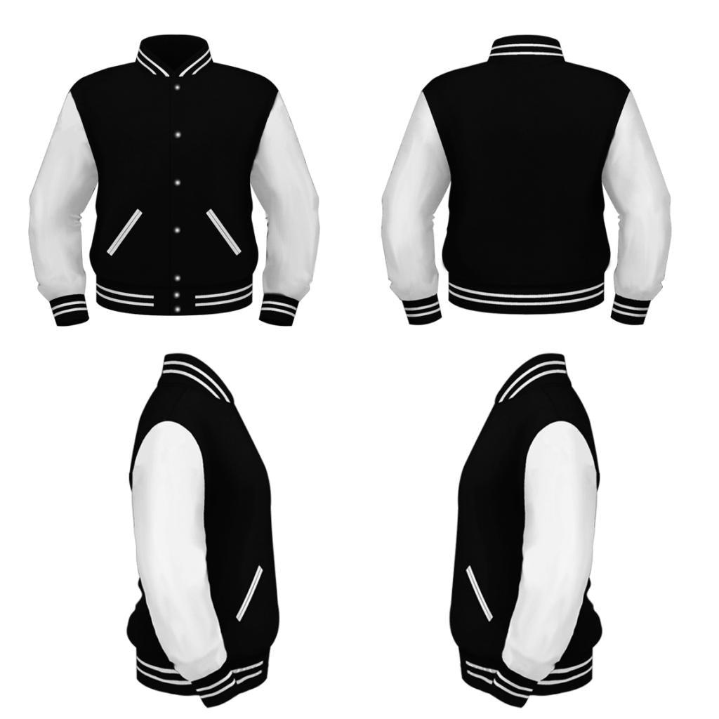 Pure cotton varsity jacket