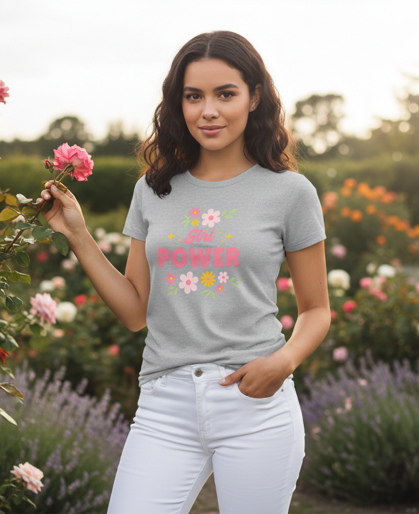 Women tees GirlPower