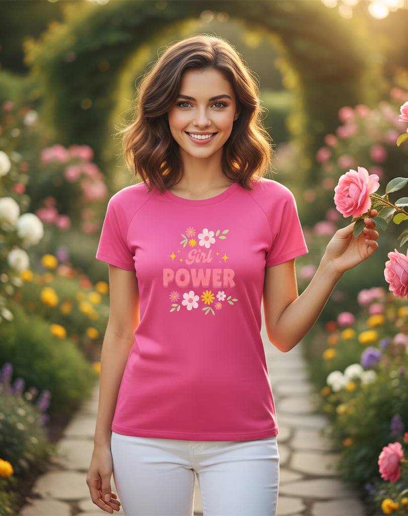 Women tees GirlPower