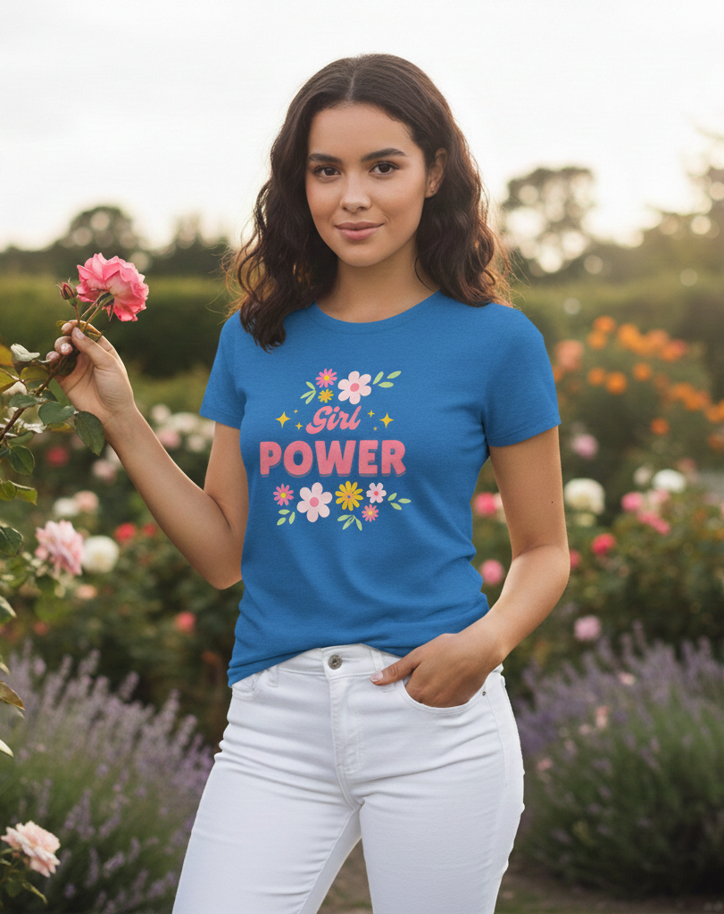 Women tees GirlPower