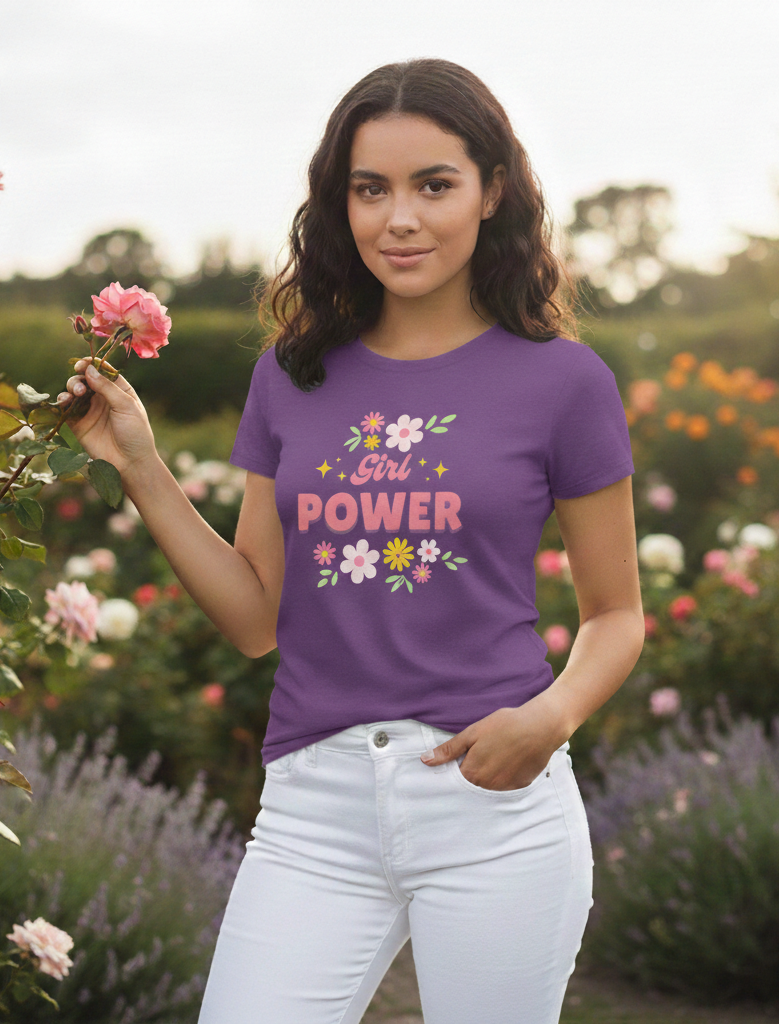Women tees GirlPower