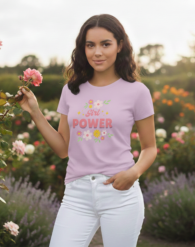 Women tees GirlPower