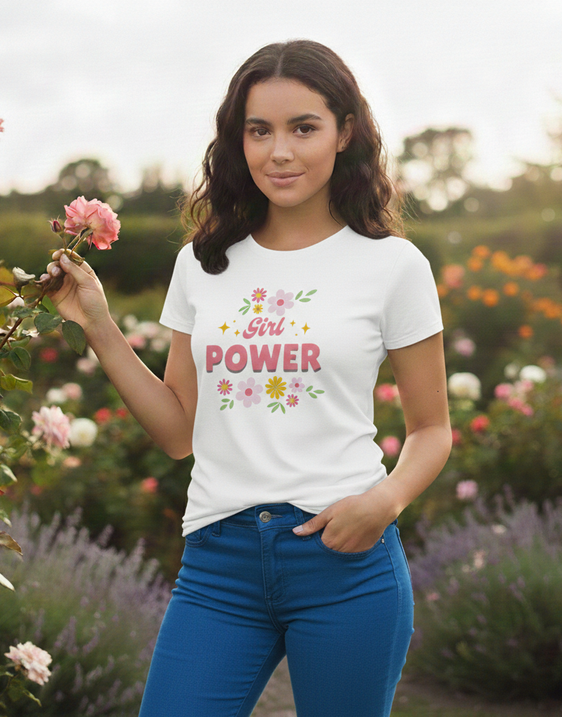 Women tees GirlPower