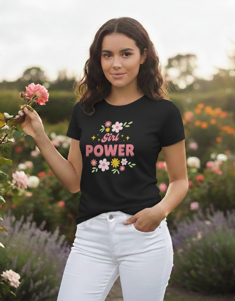 Women tees GirlPower