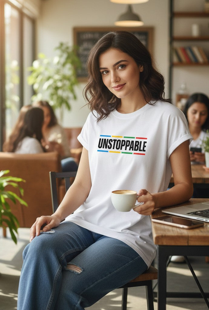 Women tees unstoppable