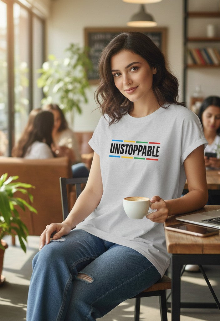 Women tees unstoppable