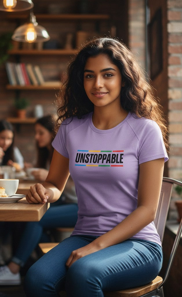 Women tees unstoppable