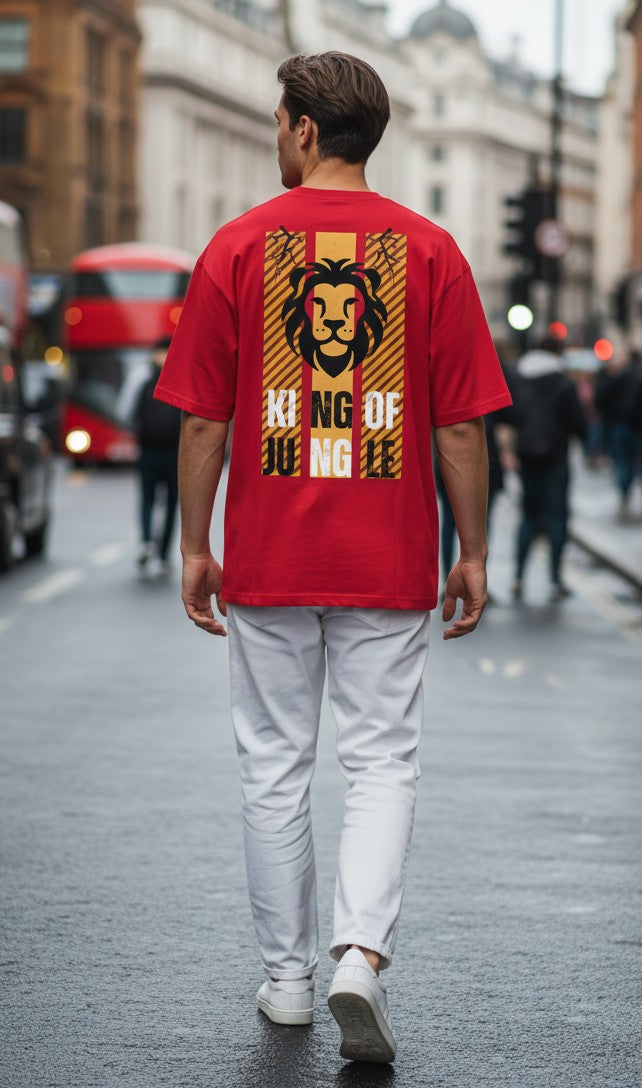 Men oversized Jungle