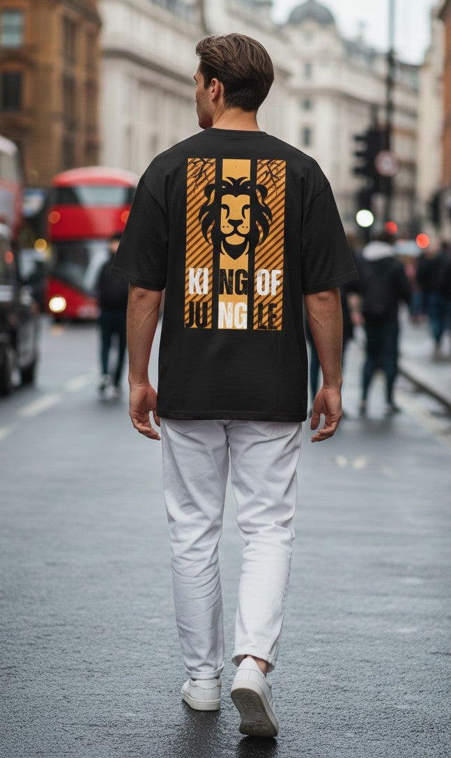 Men oversized Jungle