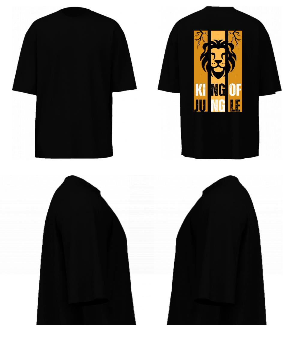 Men oversized Jungle