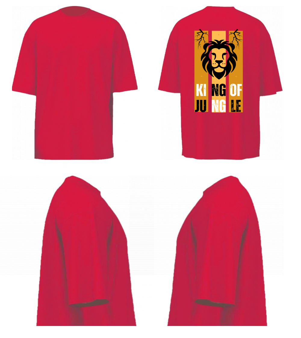 Men oversized Jungle
