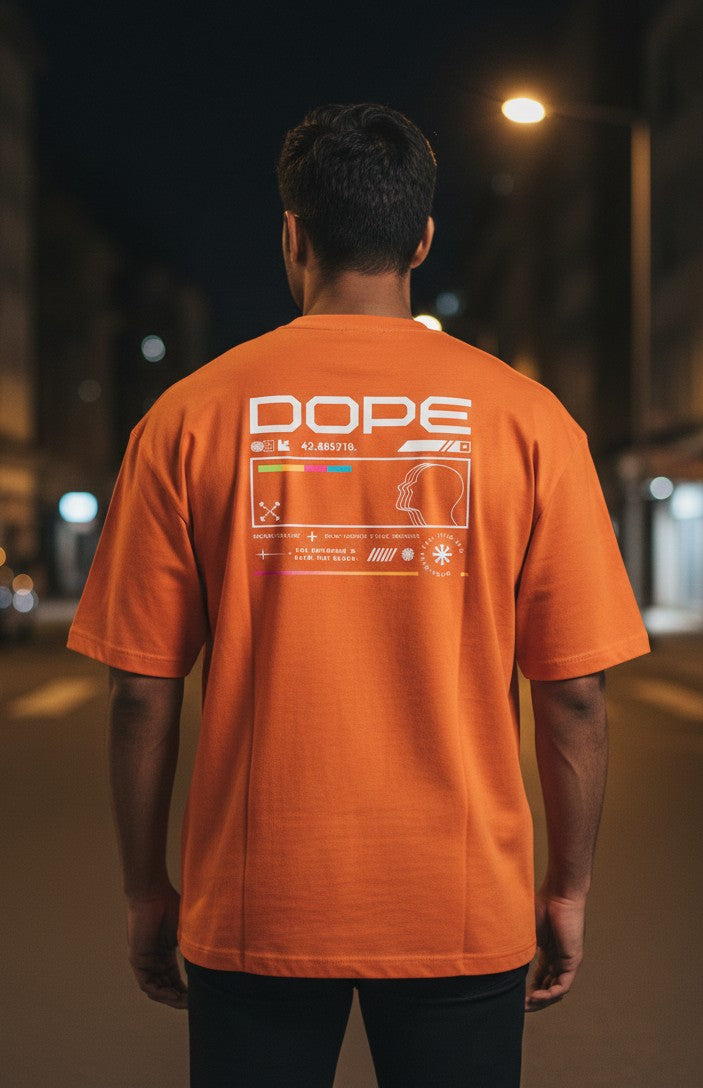Men oversized dope