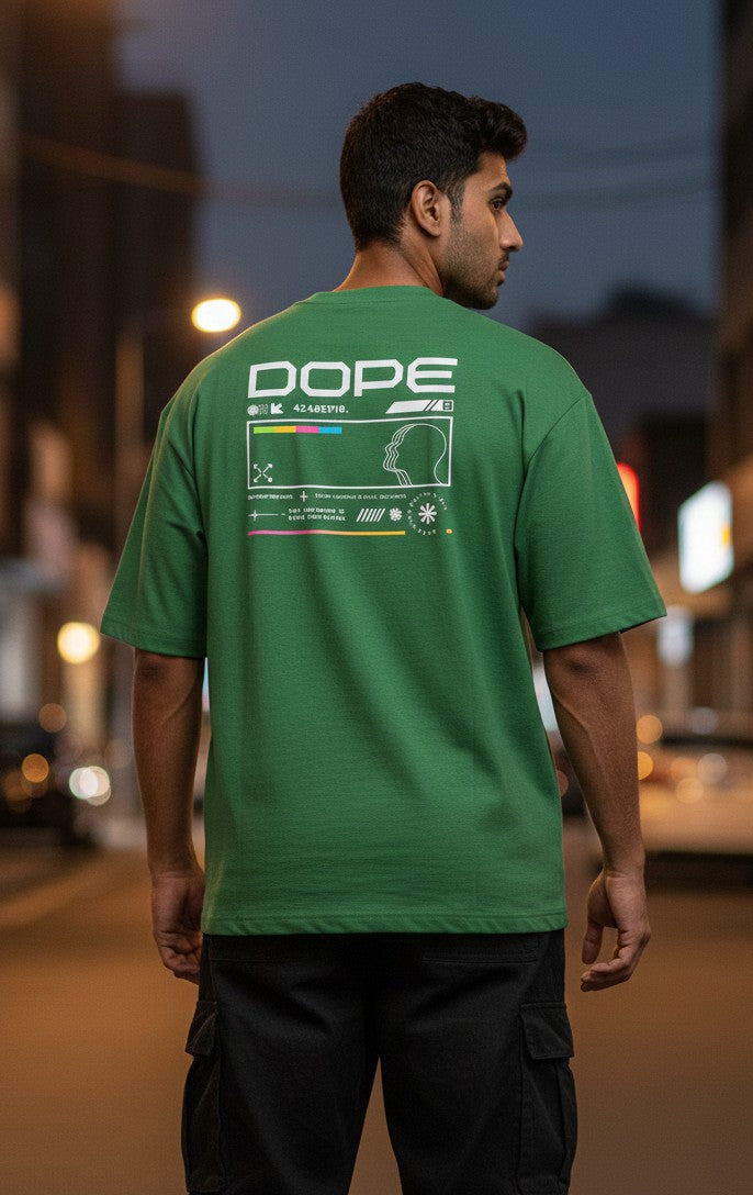 Men oversized dope