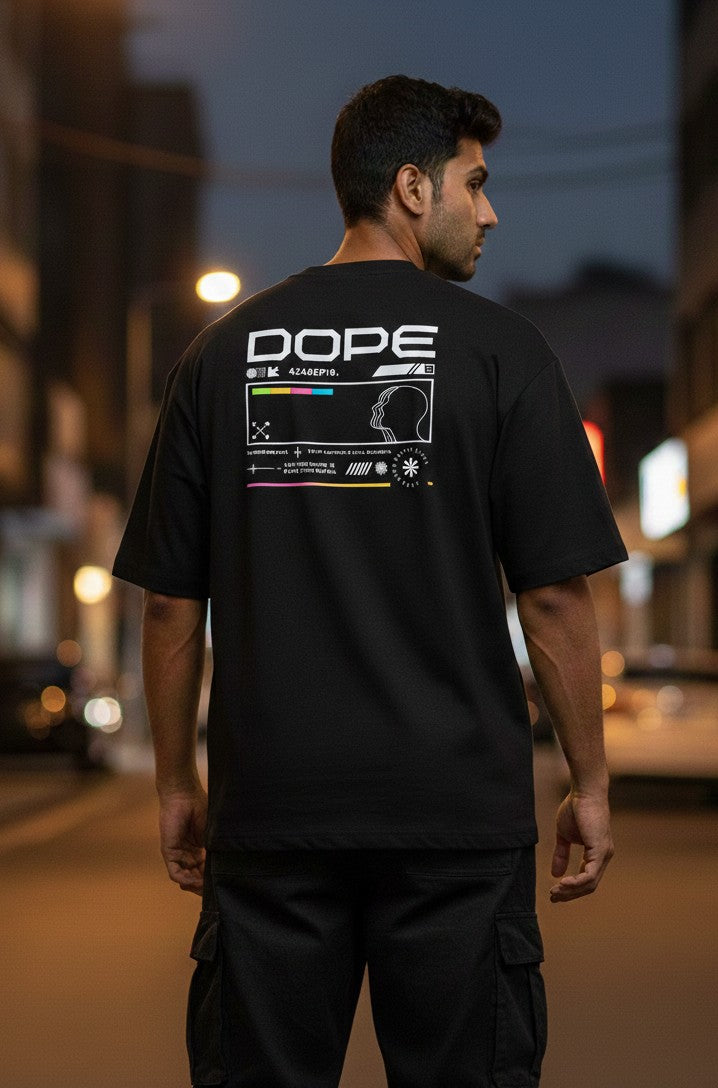 Men oversized dope
