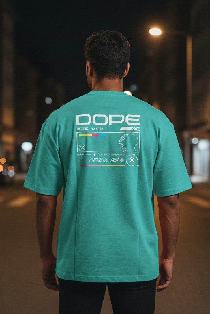 Men oversized dope