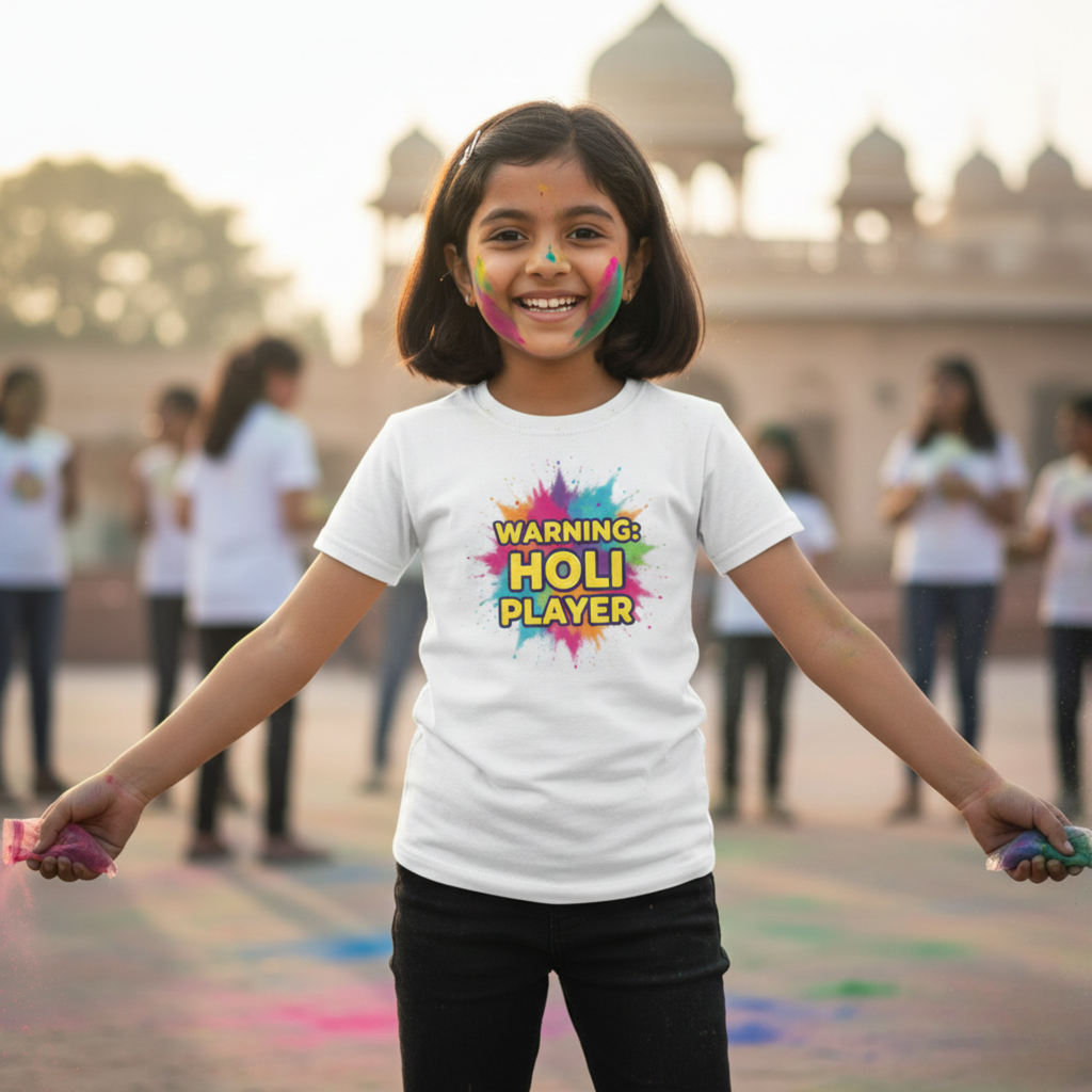Kids tees Holi