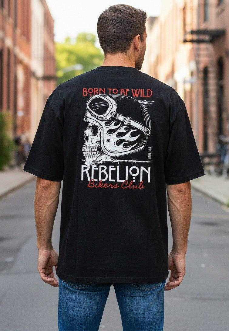 Men oversized rebel