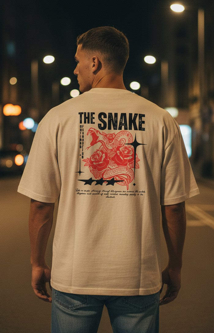 Men oversized snake