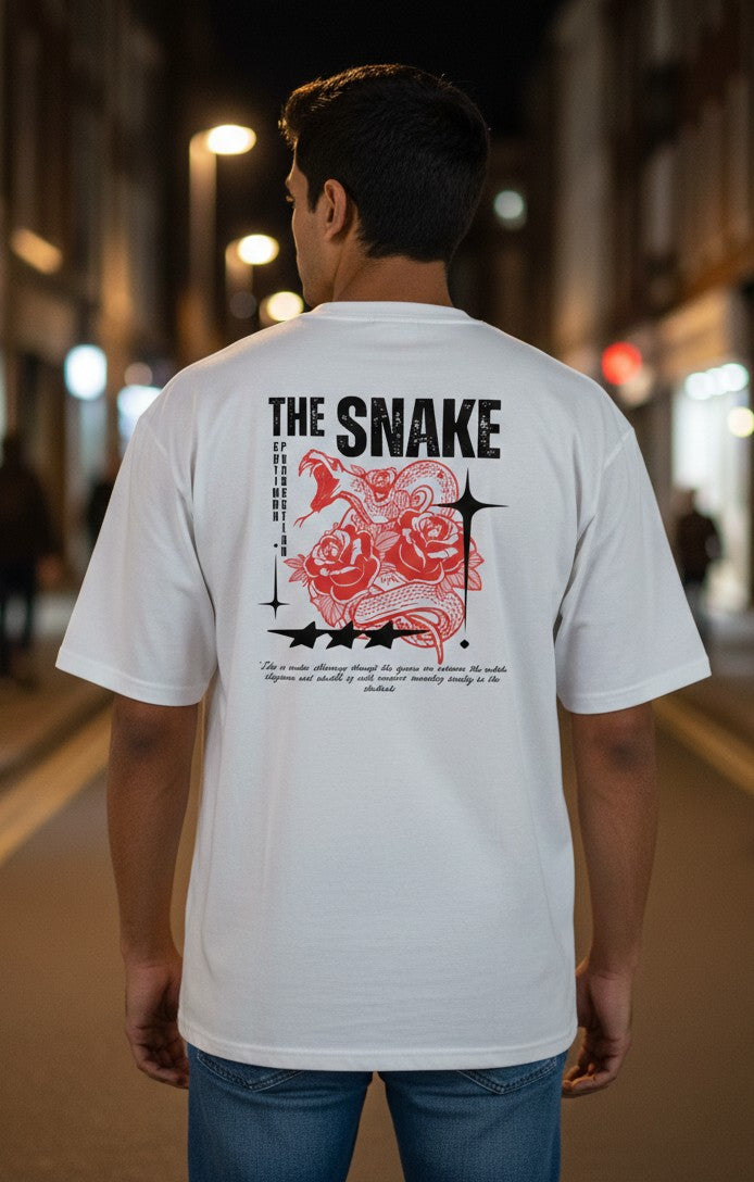 Men oversized snake