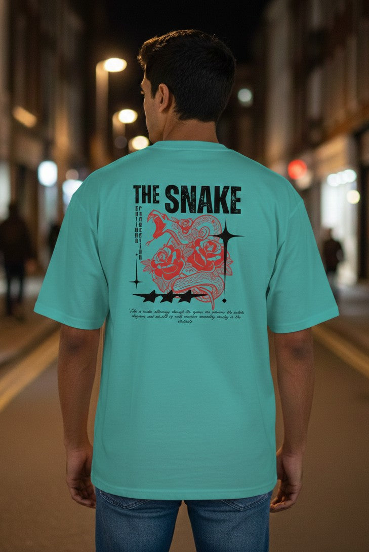 Men oversized snake