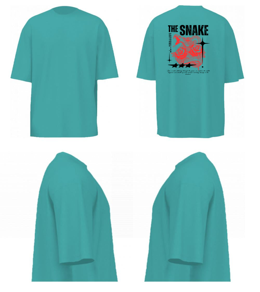 Men oversized snake