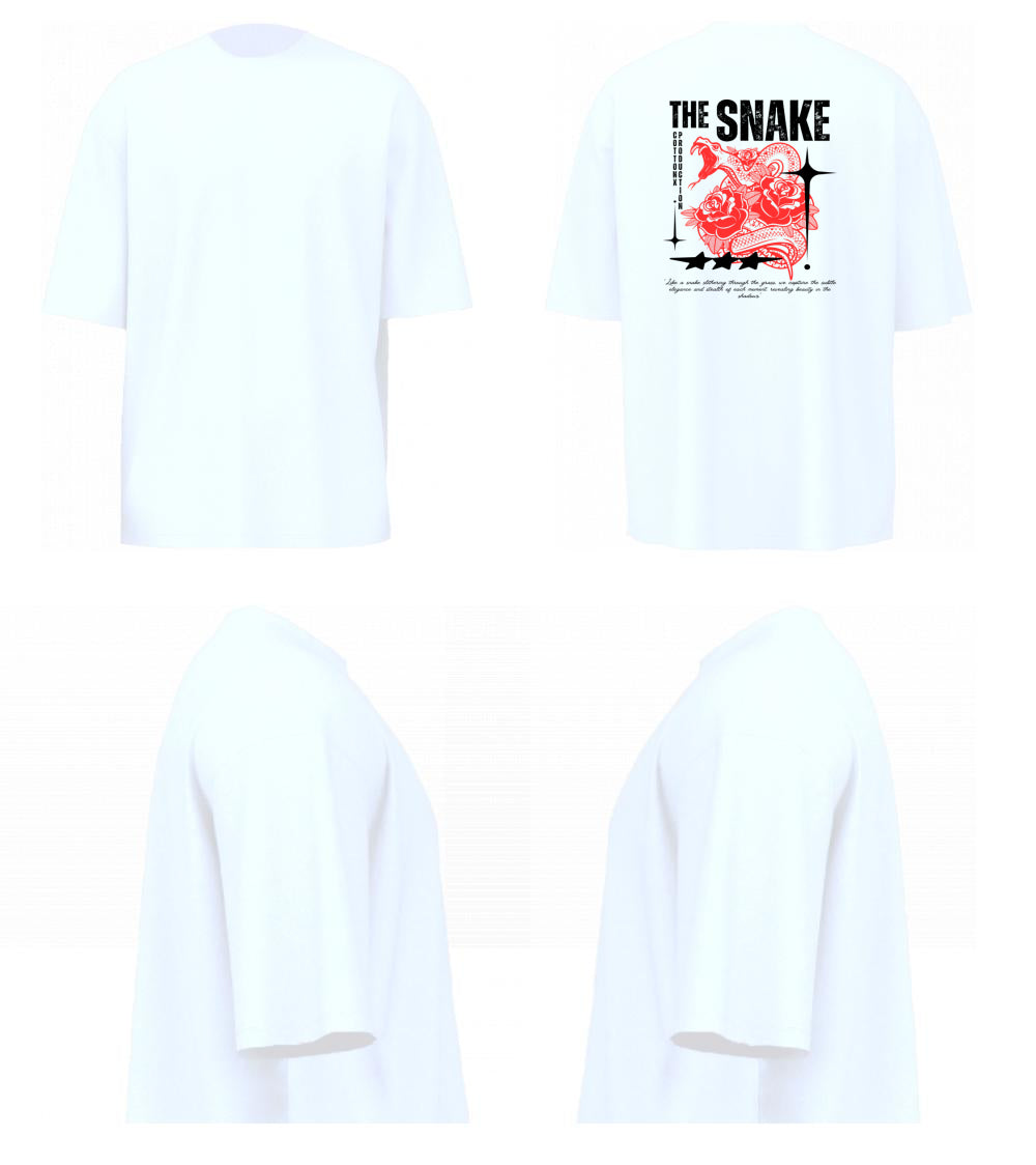 Men oversized snake