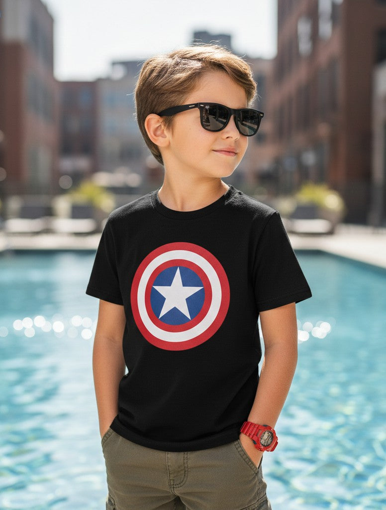 Kids tees shield