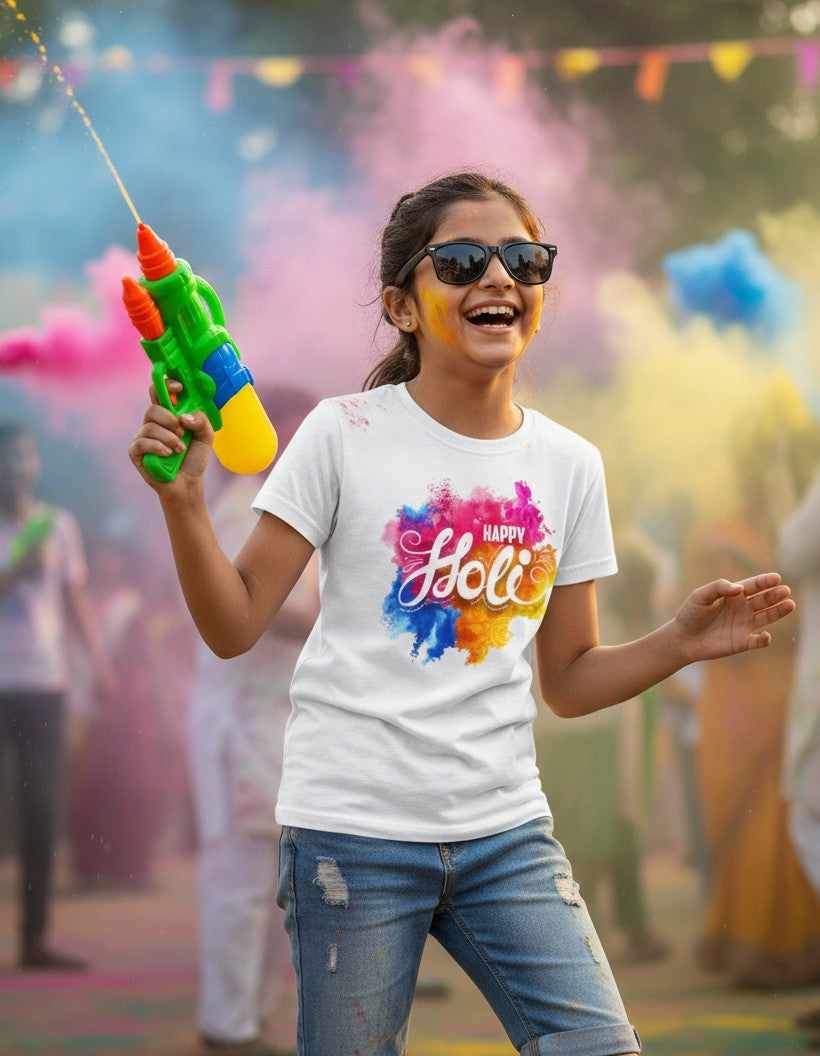 Kids Holi tees