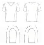 V NECK
