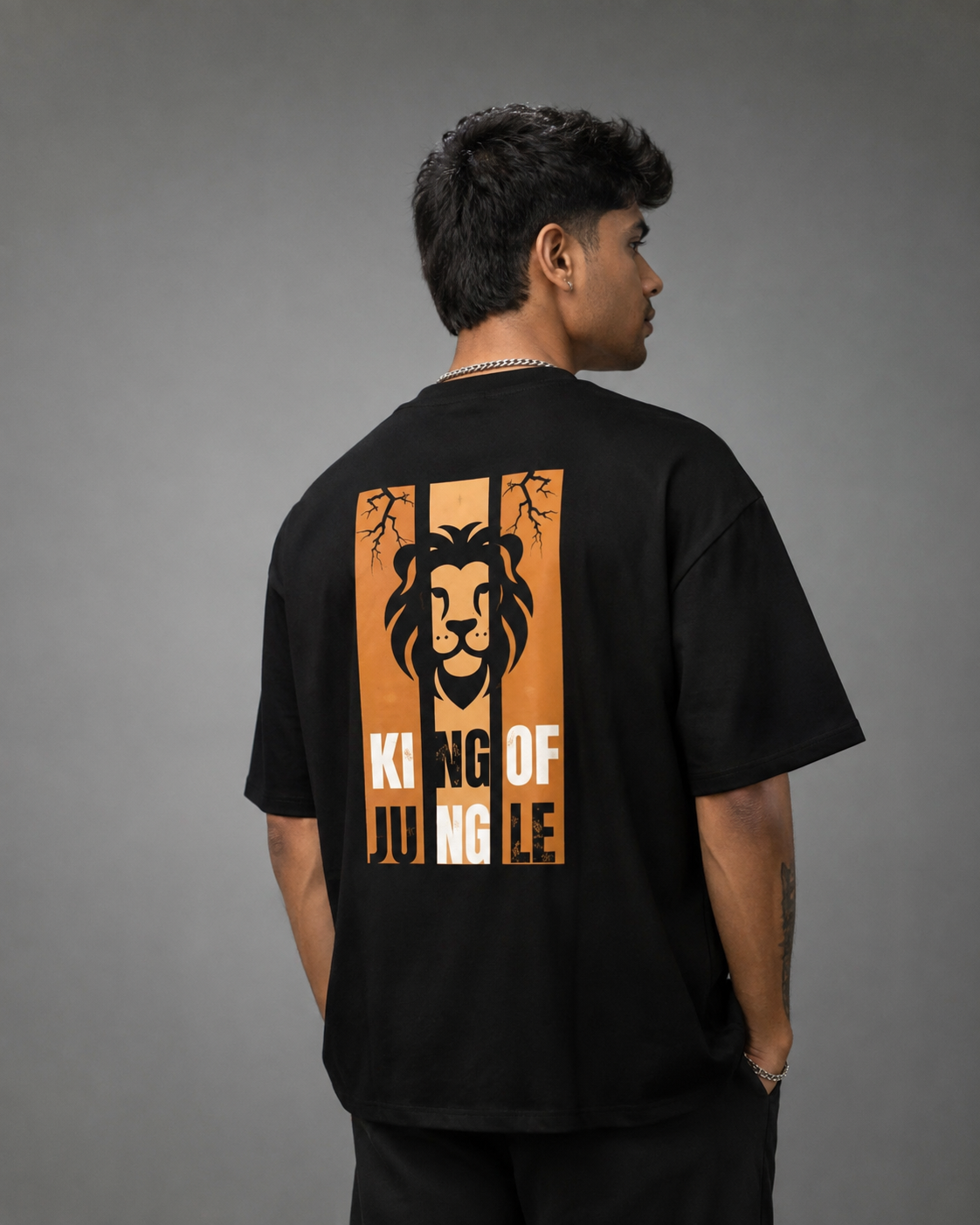 Men oversized Jungle