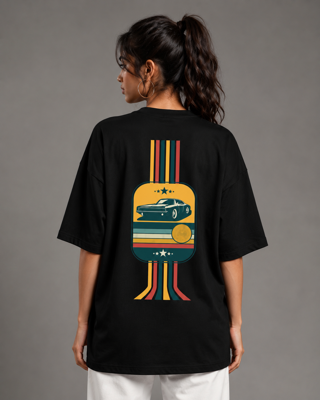 Women's Oversized 100% Cotton T-Shirt