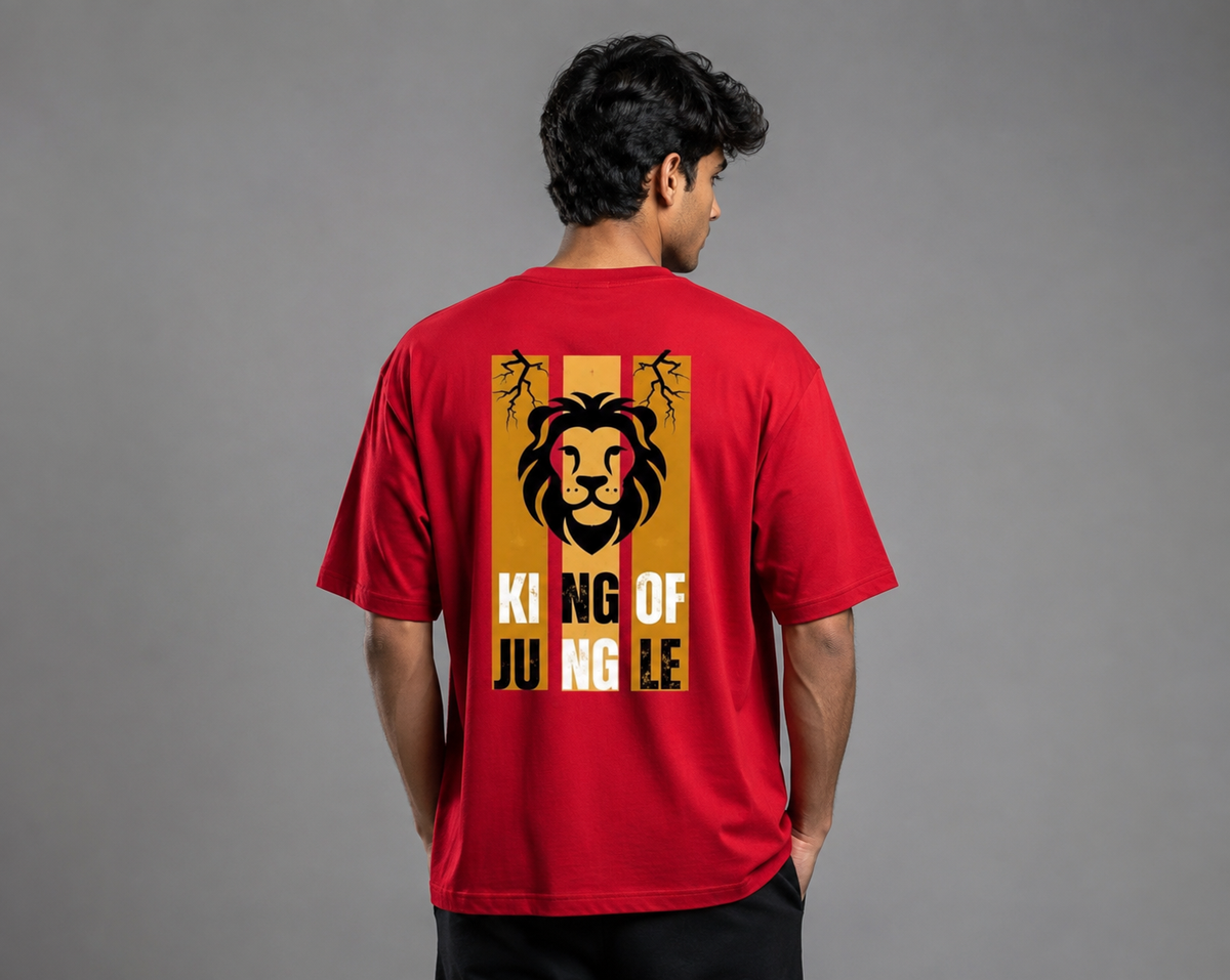 Men oversized Jungle