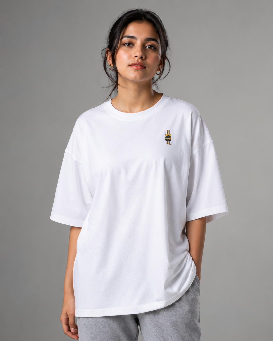Women's Oversized 100% Cotton T-Shirt