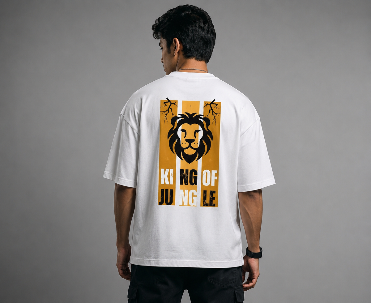 Men oversized Jungle