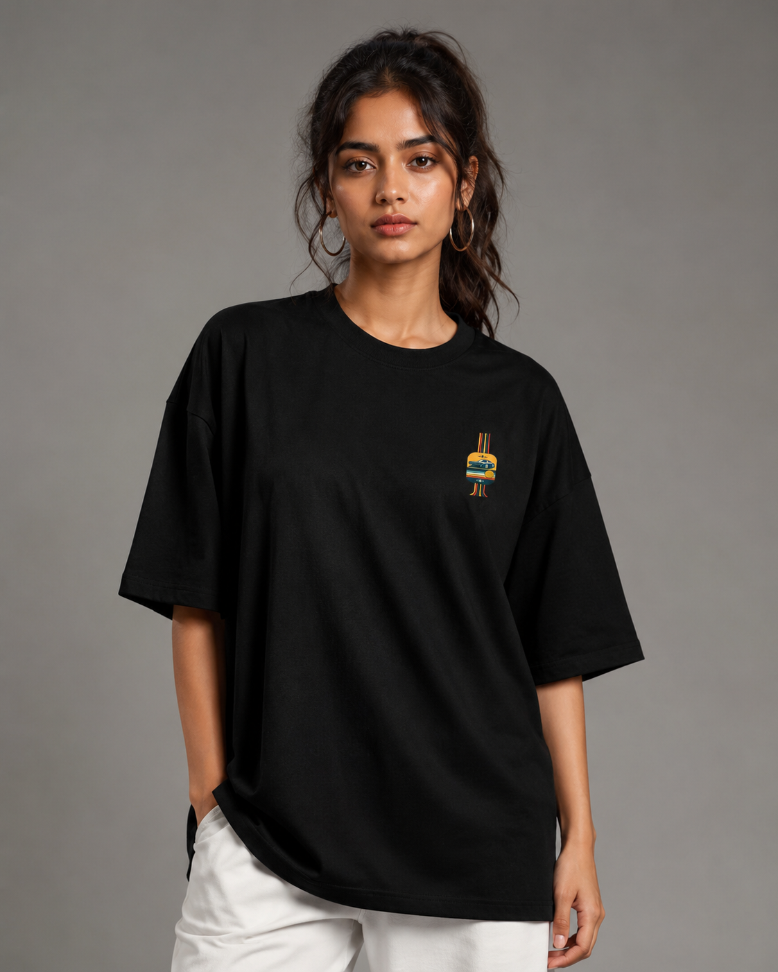 Women's Oversized 100% Cotton T-Shirt
